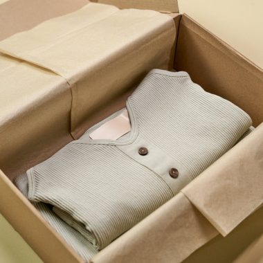 an apparel in a box for packaging